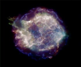 Cassiopeia SN remnant -
X-rays
